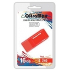 Флеш-накопитель USB  16GB  OltraMax  240  красный